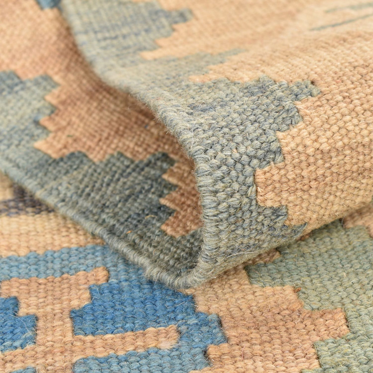 Tapis de couloir Tapis Kelim - Oriental - 195 x 60 cm - multicolore