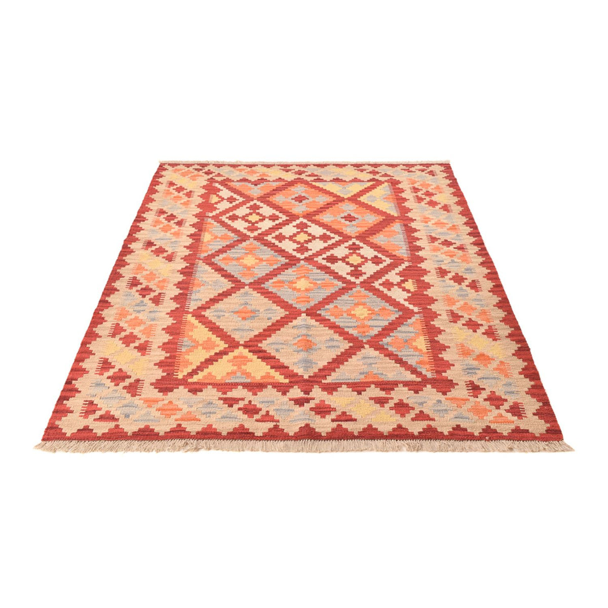 Tapis Kelim - Oriental - 205 x 156 cm - multicolore