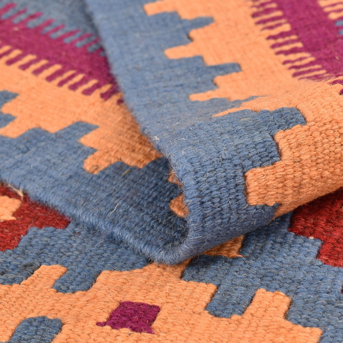 Tapis Kelim - Oriental - 208 x 150 cm - multicolore