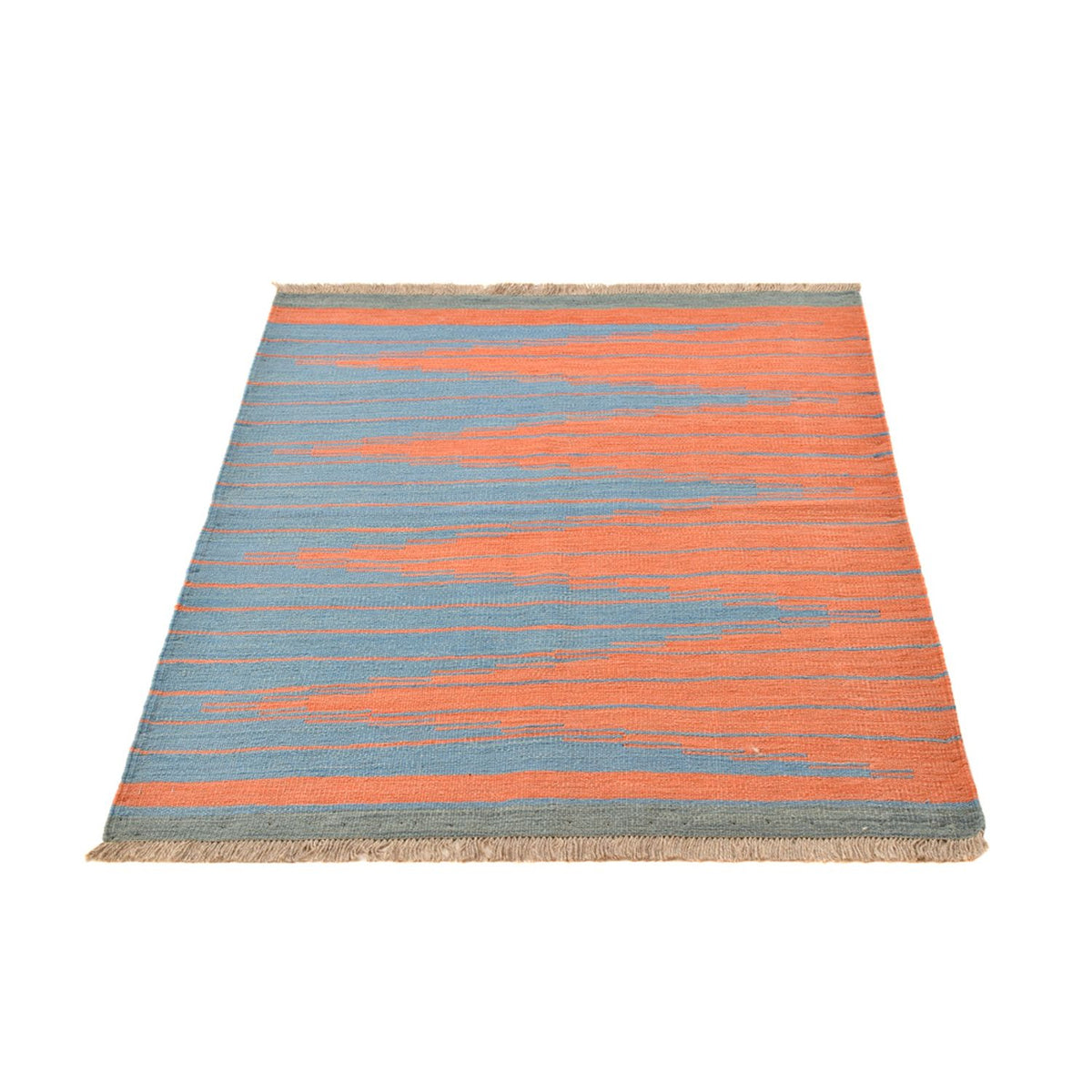Tapis Kelim - Tendance - 150 x 103 cm - multicolore