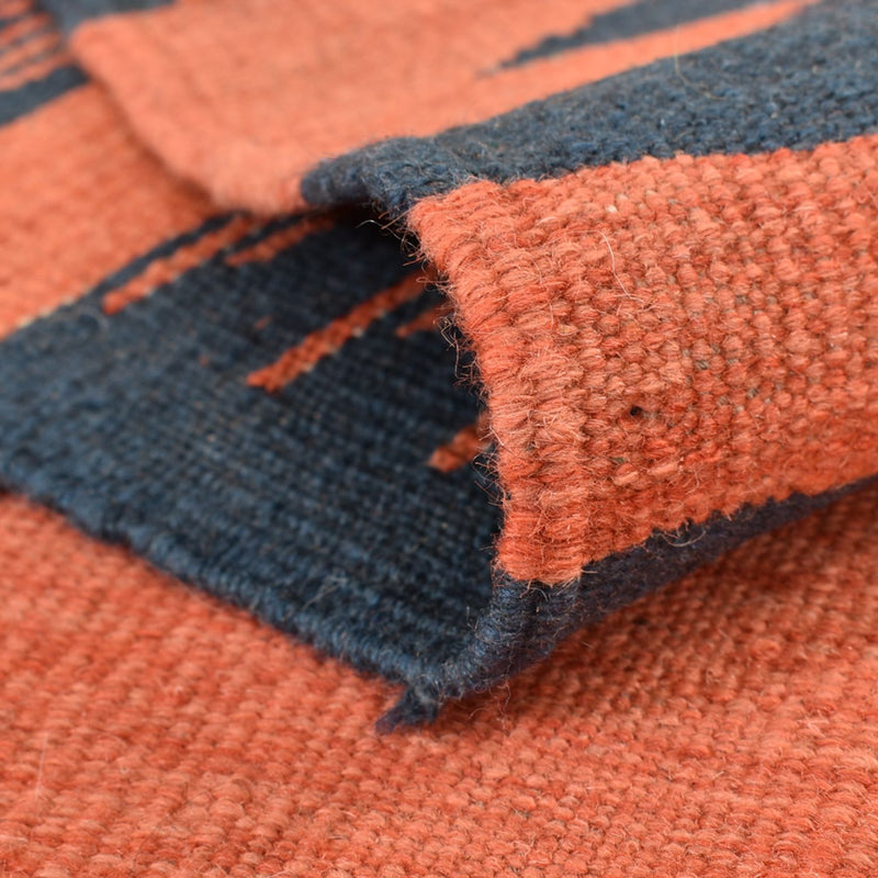 Tapis Kelim - Tendance - 137 x 98 cm - multicolore