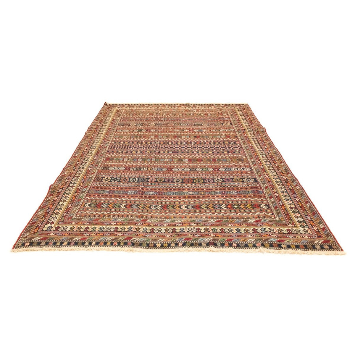 Tapis persan - Nomadic - 287 x 194 cm - multicolore
