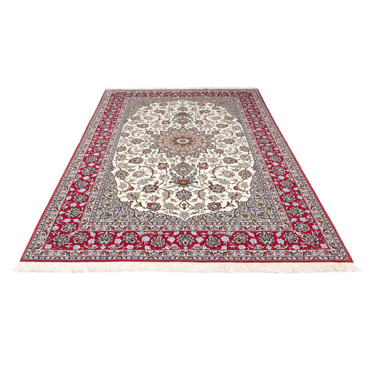 Tapis persan - Isfahan - Premium - 248 x 159 cm - beige