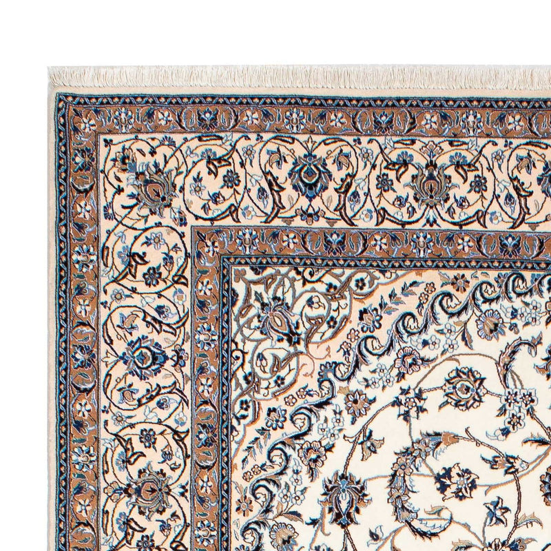 Tapis persan - Nain - Premium - 252 x 157 cm - beige