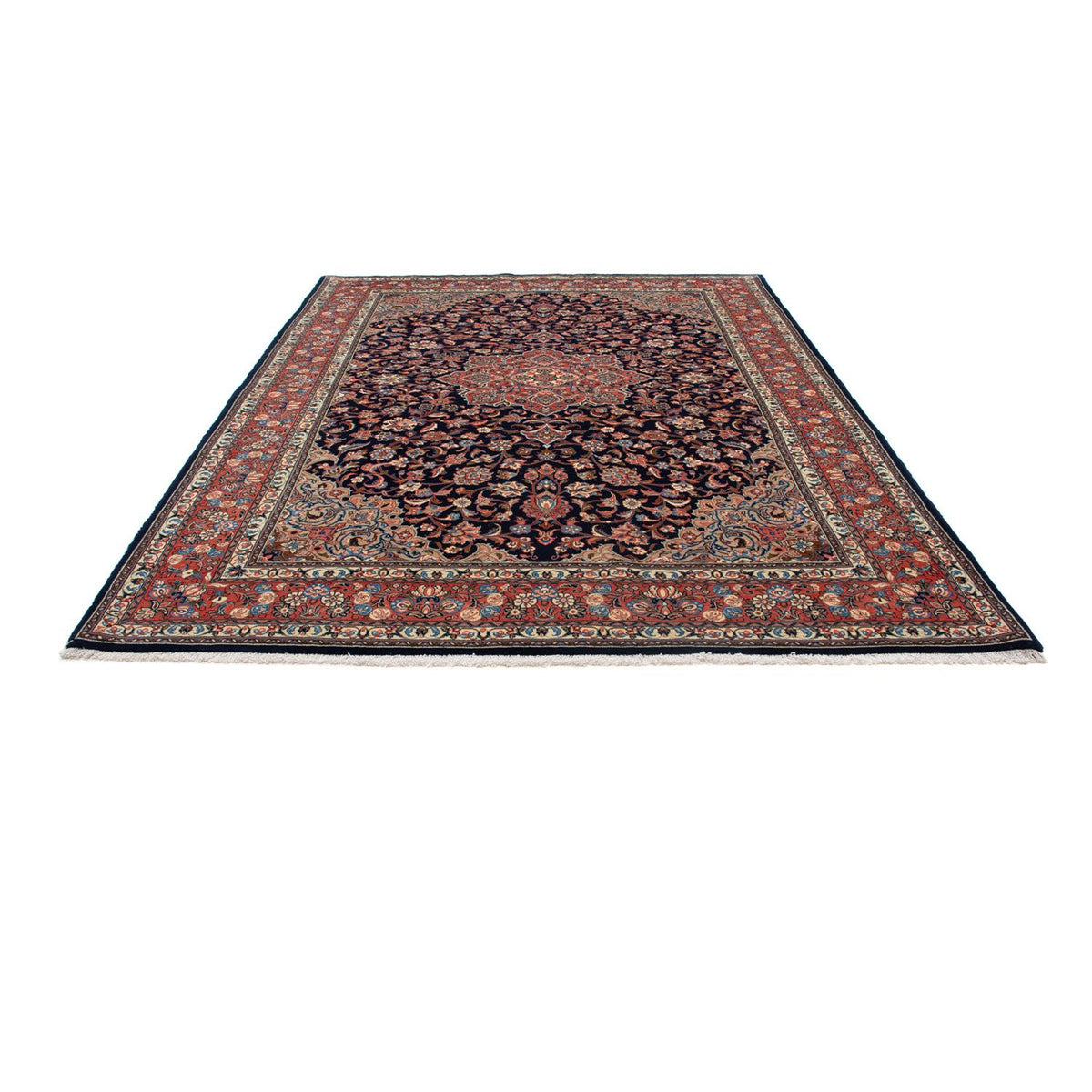 Tapis persan - Royal - 306 x 214 cm - bleu foncé