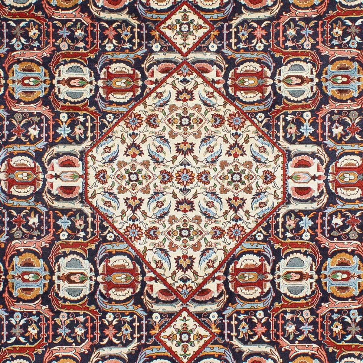 Tapis persan - Royal - 317 x 212 cm - bleu foncé