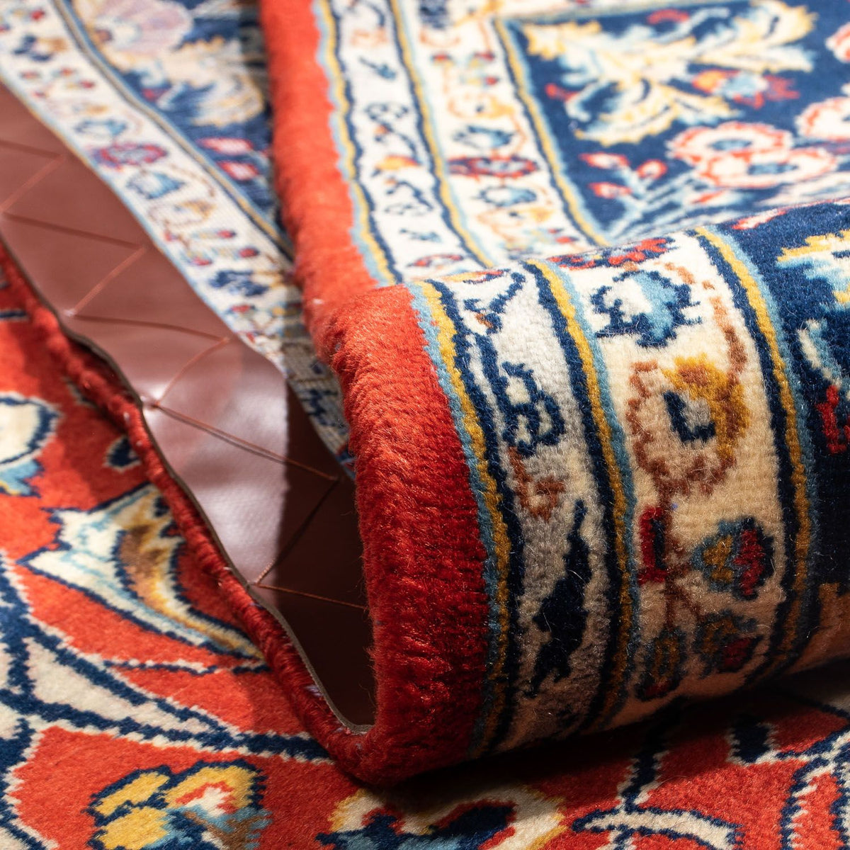 Tapis persan - Royal - 330 x 202 cm - rouge foncé