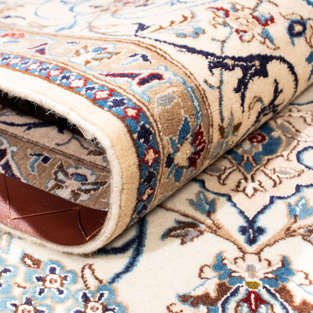 Tapis persan - Nain - Premium - 263 x 172 cm - beige