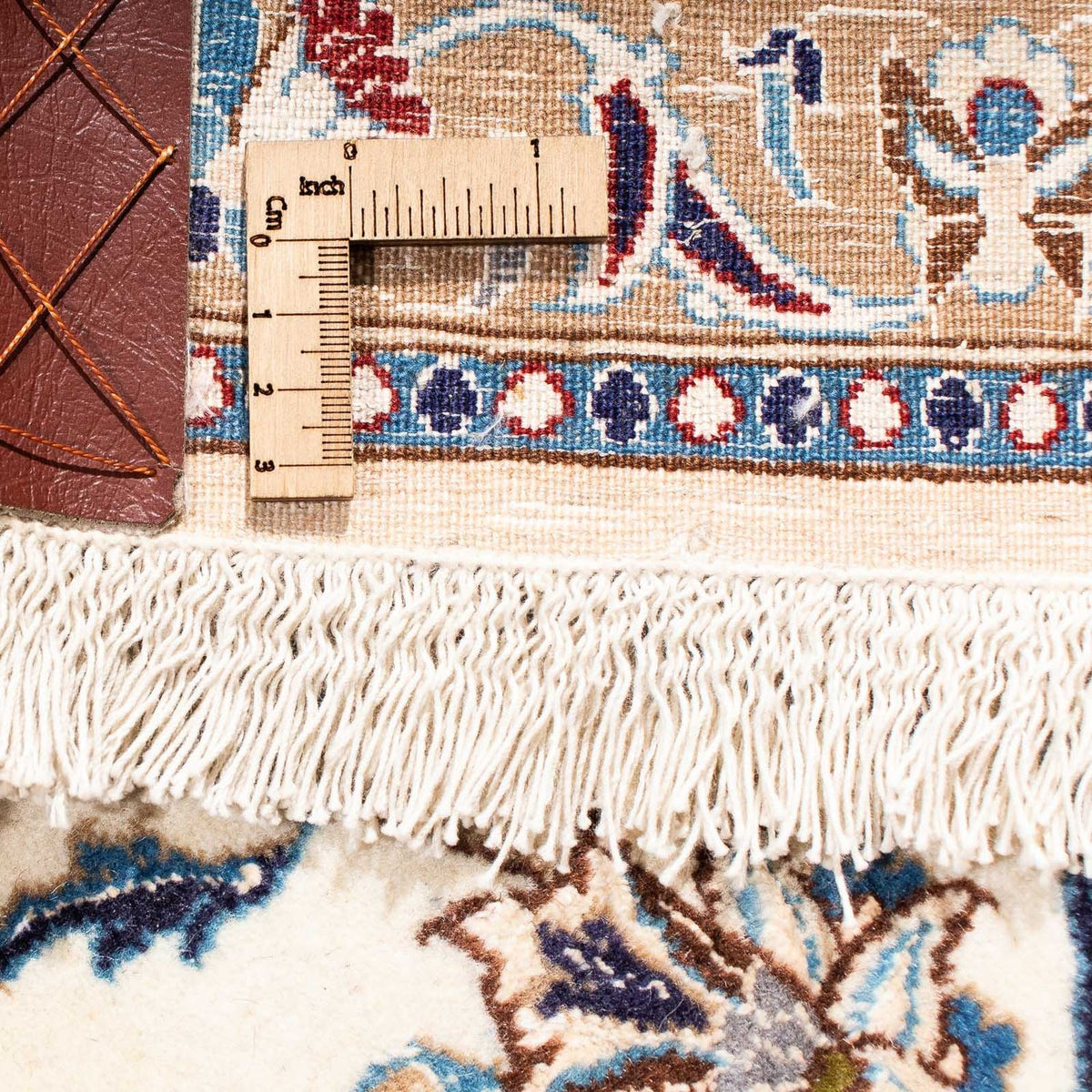 Tapis persan - Nain - Premium - 263 x 172 cm - beige