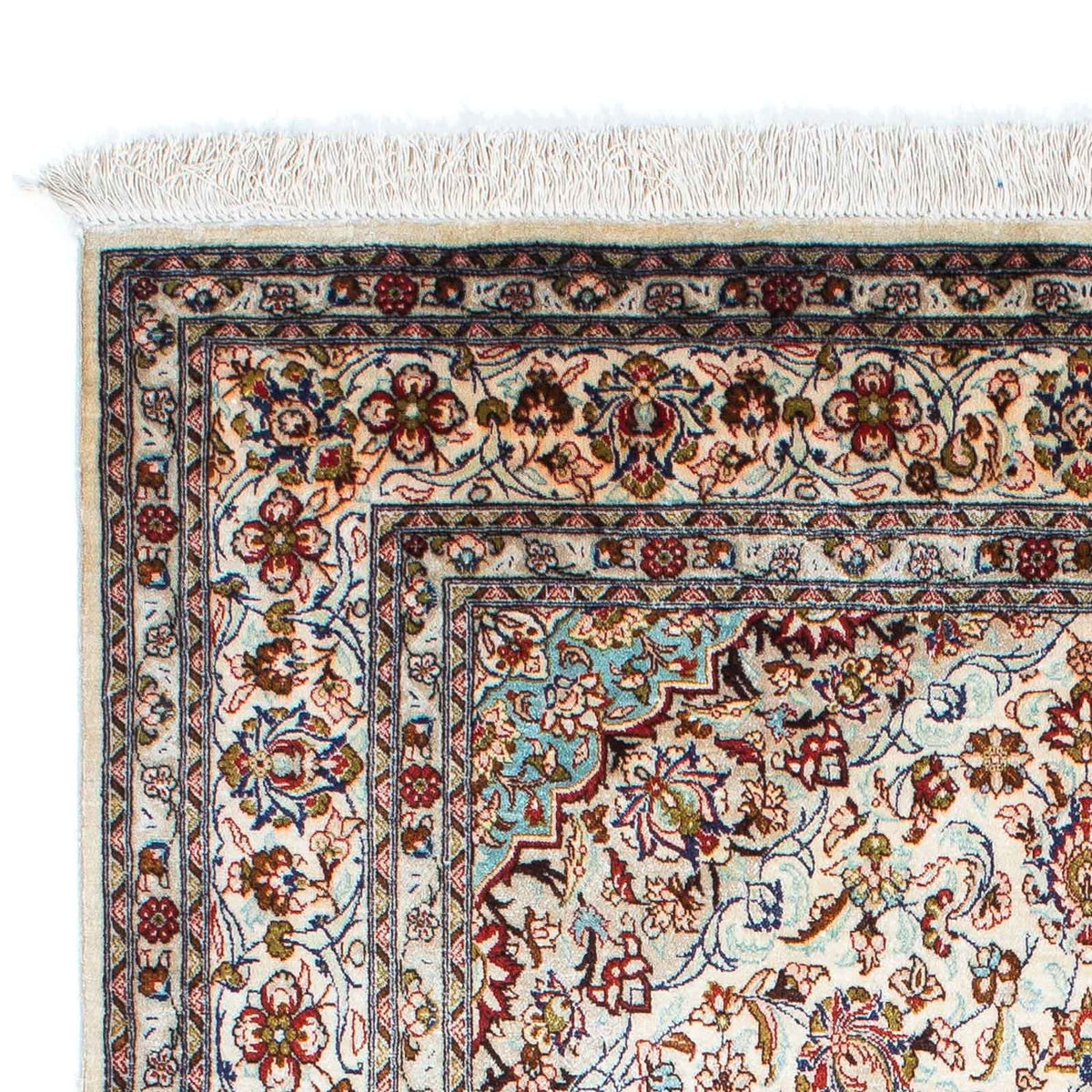 Tapis persan - Ghom - 163 x 98 cm - beige