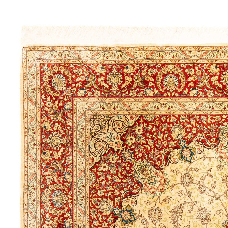 Tapis persan - Ghom - 312 x 198 cm - rouge
