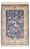 Tapis persan - Ghom - 110 x 77 cm - bleu foncé