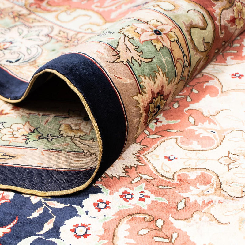 Tapis oriental - Hereke - 402 x 303 cm - rouge foncé