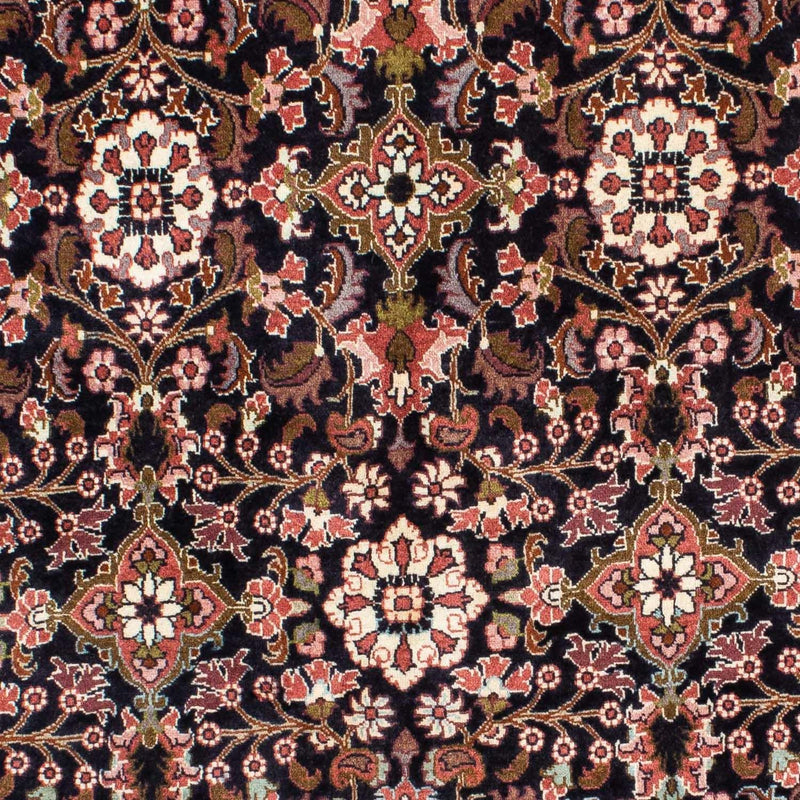 Tapis persan - Bidjar - 210 x 141 cm - bleu foncé