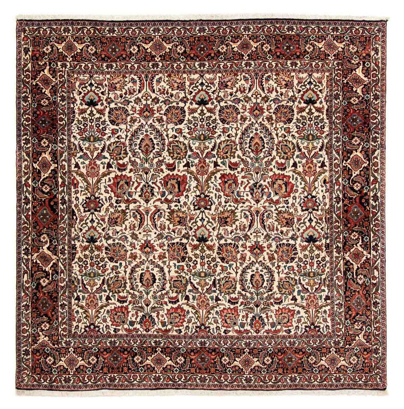Tapis persan - Bidjar carré  - 202 x 197 cm - multicolore