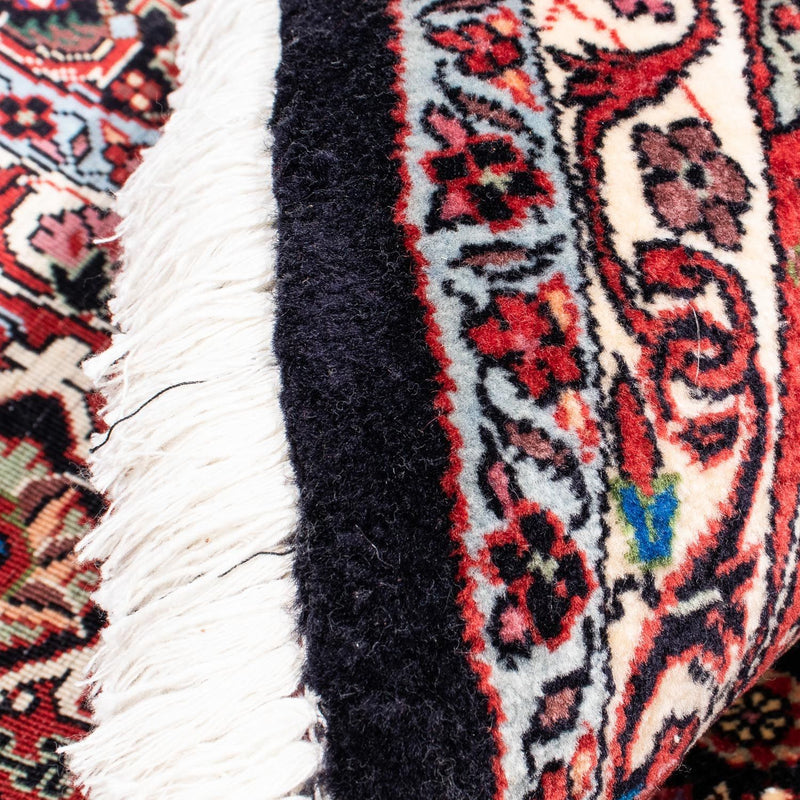 Tapis persan - Bidjar ronde  - 250 x 250 cm - rouge foncé