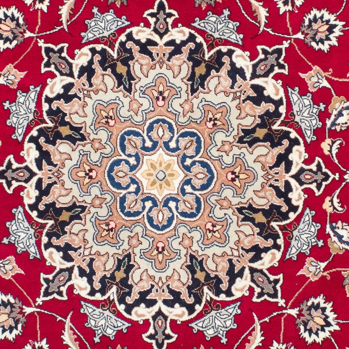Tapis persan - Tabriz - Royal - 210 x 154 cm - rouge