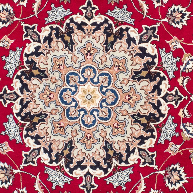 Tapis persan - Tabriz - Royal - 210 x 154 cm - rouge