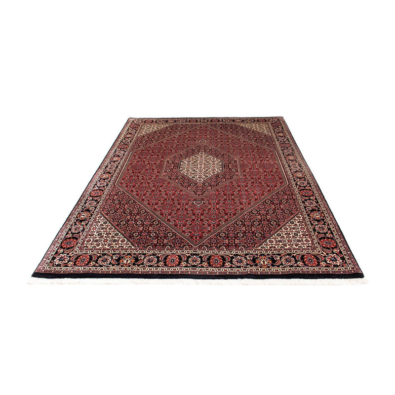 Tapis persan - Bidjar - 240 x 166 cm - rouge foncé
