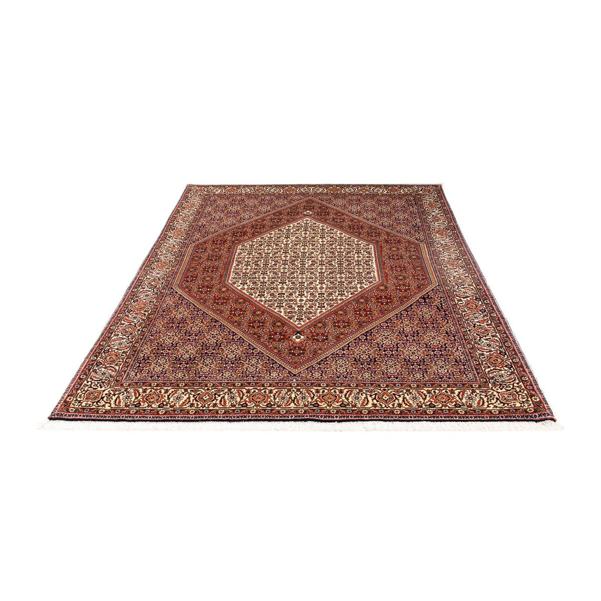 Tapis persan - Bidjar - 231 x 163 cm - multicolore