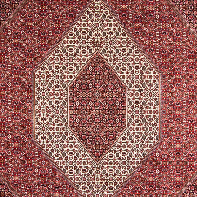Tapis persan - Bidjar - 357 x 250 cm - rouge clair