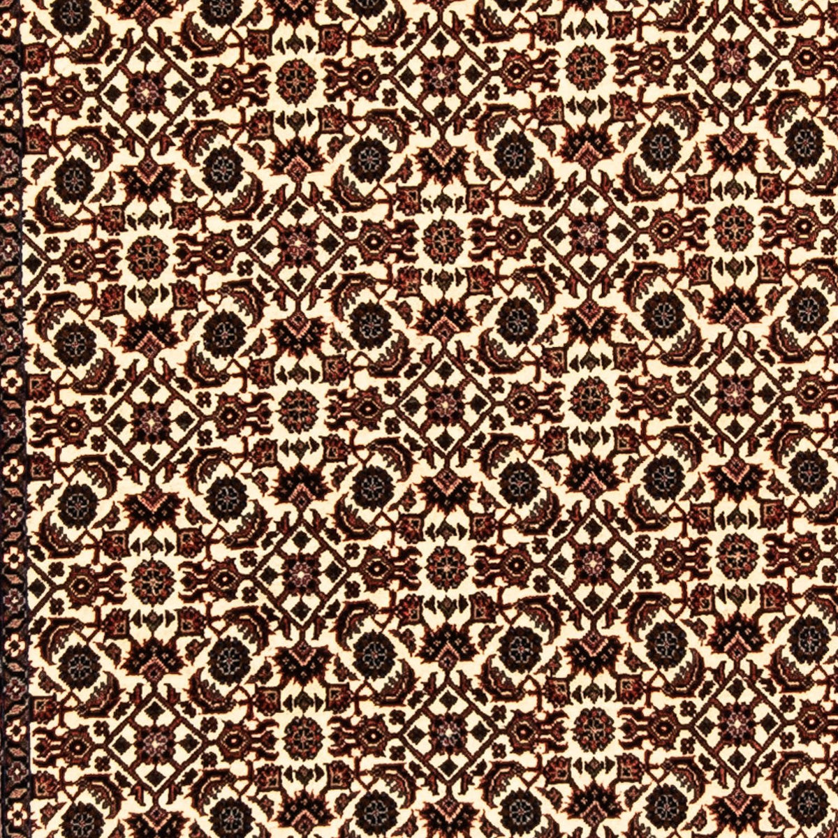 Tapis de couloir Tapis persan - Bidjar - 294 x 82 cm - multicolore