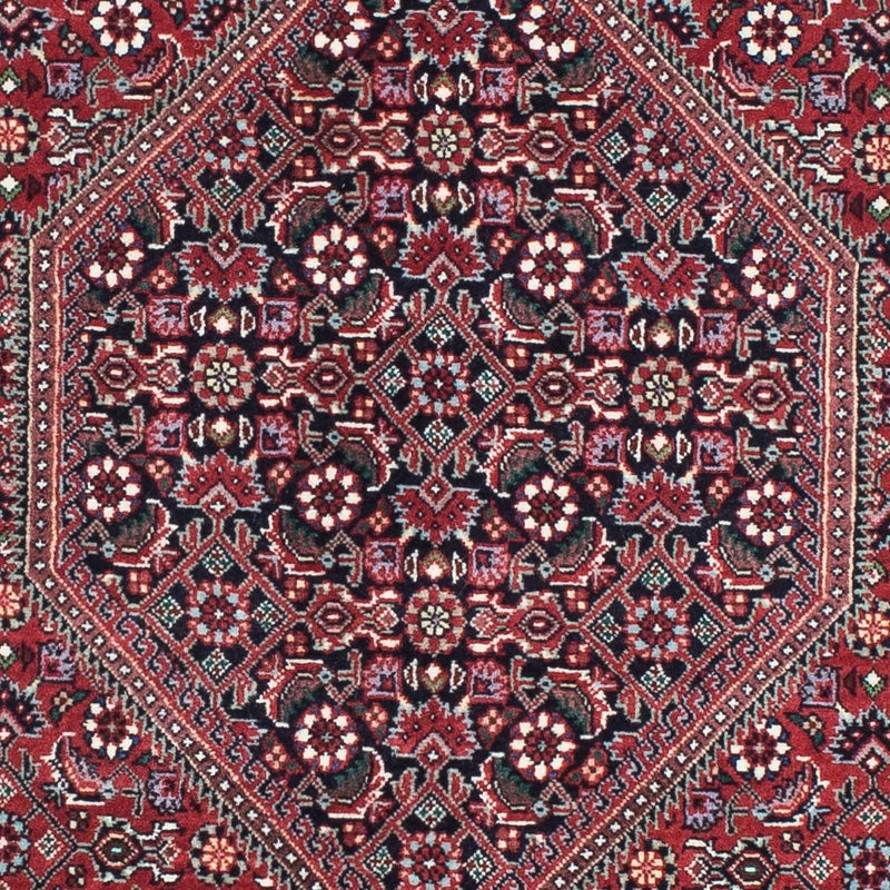 Tapis de couloir Tapis persan - Bidjar - 205 x 72 cm - bleu foncé