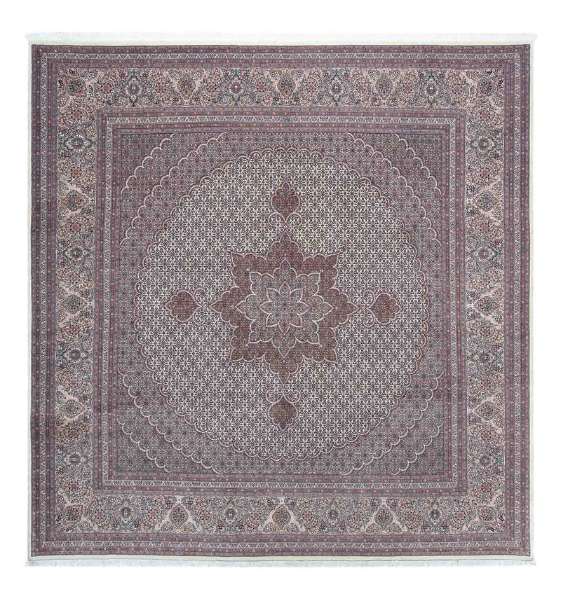Tapis persan - Tabriz carré  - 258 x 252 cm - gris
