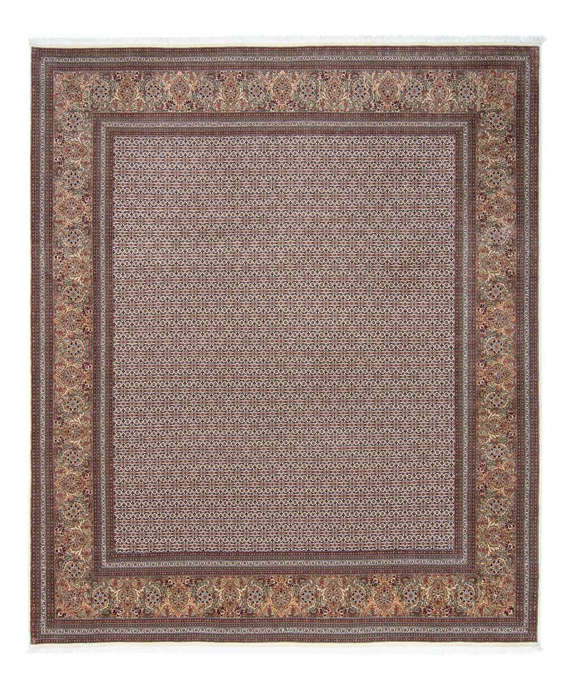 Tapis persan - Tabriz - 295 x 254 cm - marron foncé