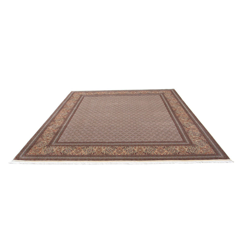 Tapis persan - Tabriz - 295 x 254 cm - marron foncé