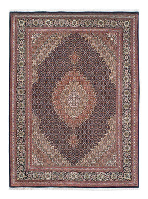 Tapis persan - Tabriz - 205 x 154 cm - marron foncé