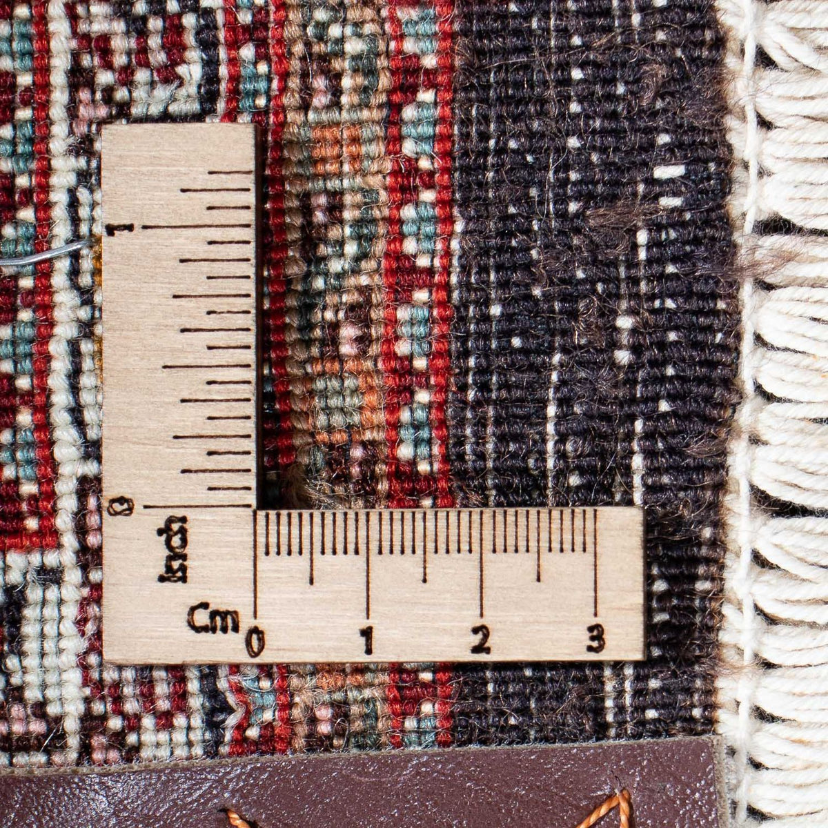 Tapis persan - Tabriz - 205 x 154 cm - marron foncé