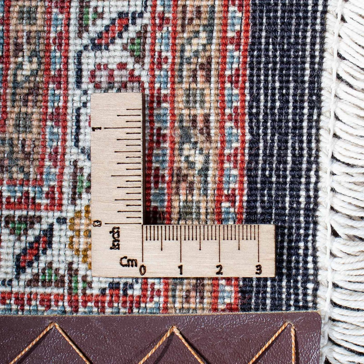 Tapis persan - Tabriz - 210 x 155 cm - marron foncé