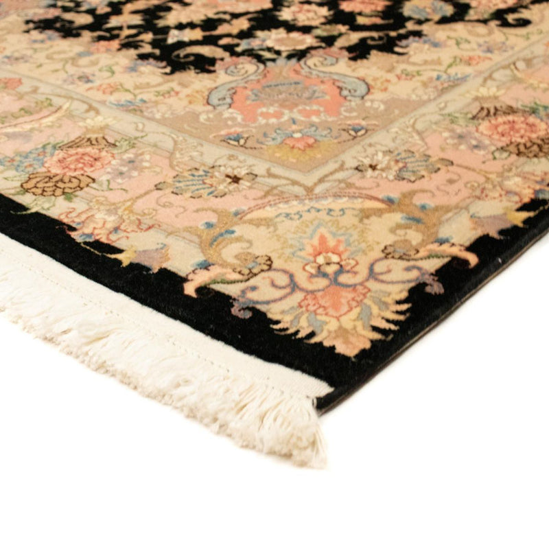 Tapis persan - Tabriz - Royal - 150 x 100 cm - bleu foncé