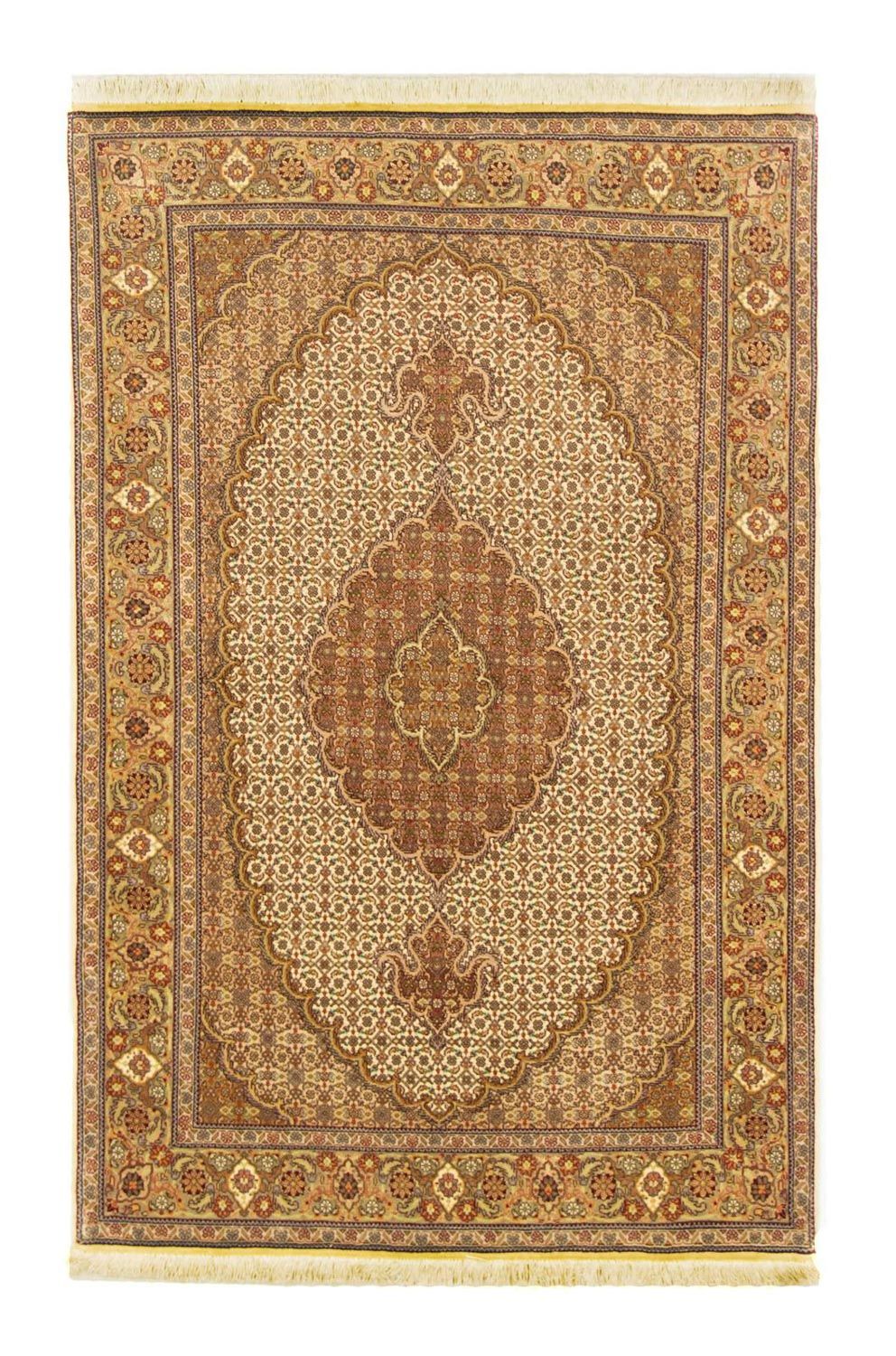 Tapis persan - Tabriz - Royal - 153 x 105 cm - beige