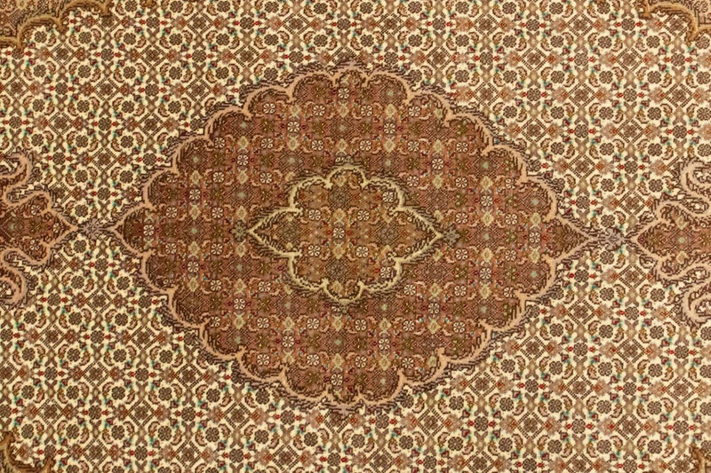 Tapis persan - Tabriz - Royal - 153 x 105 cm - beige