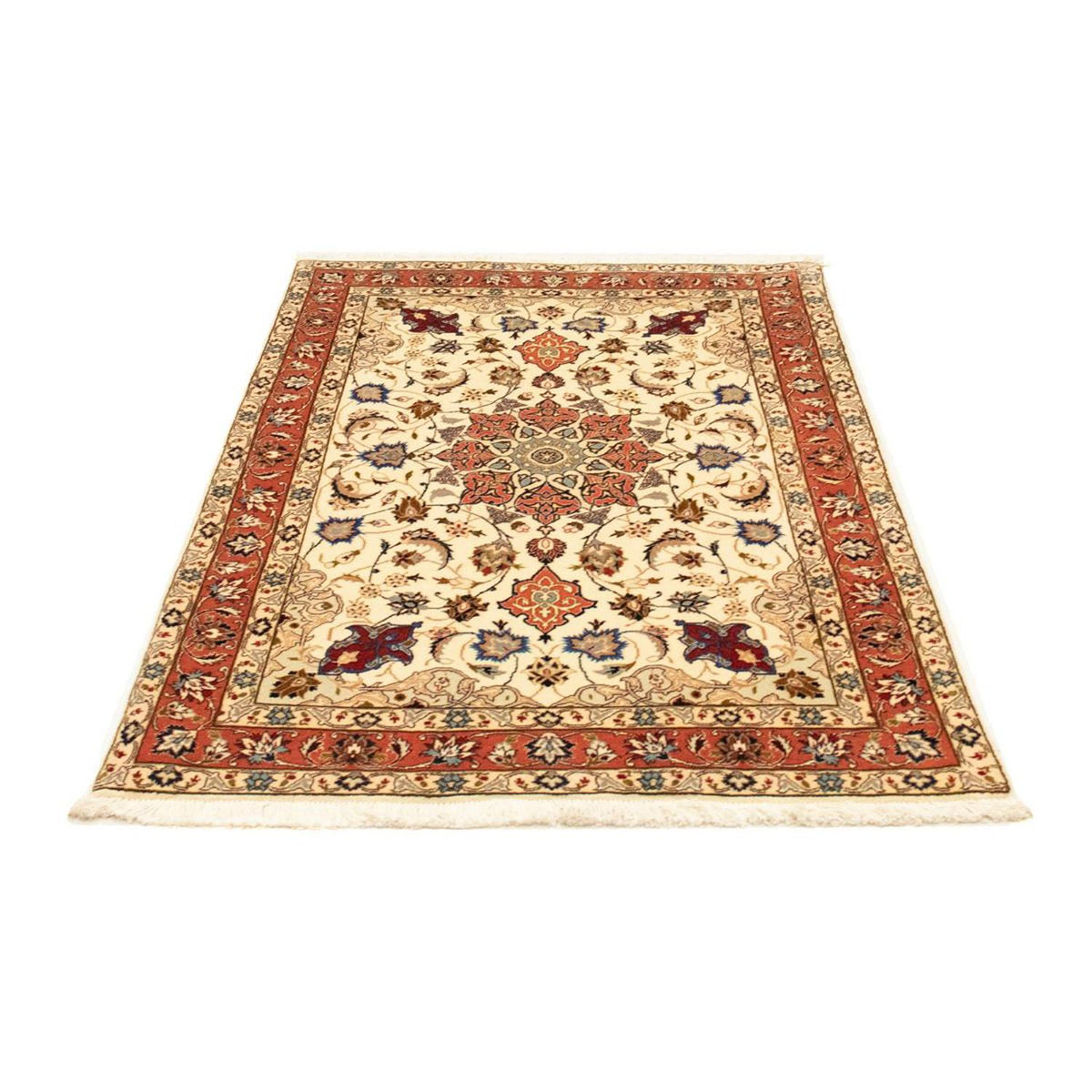 Tapis persan - Tabriz - Royal - 148 x 97 cm - beige