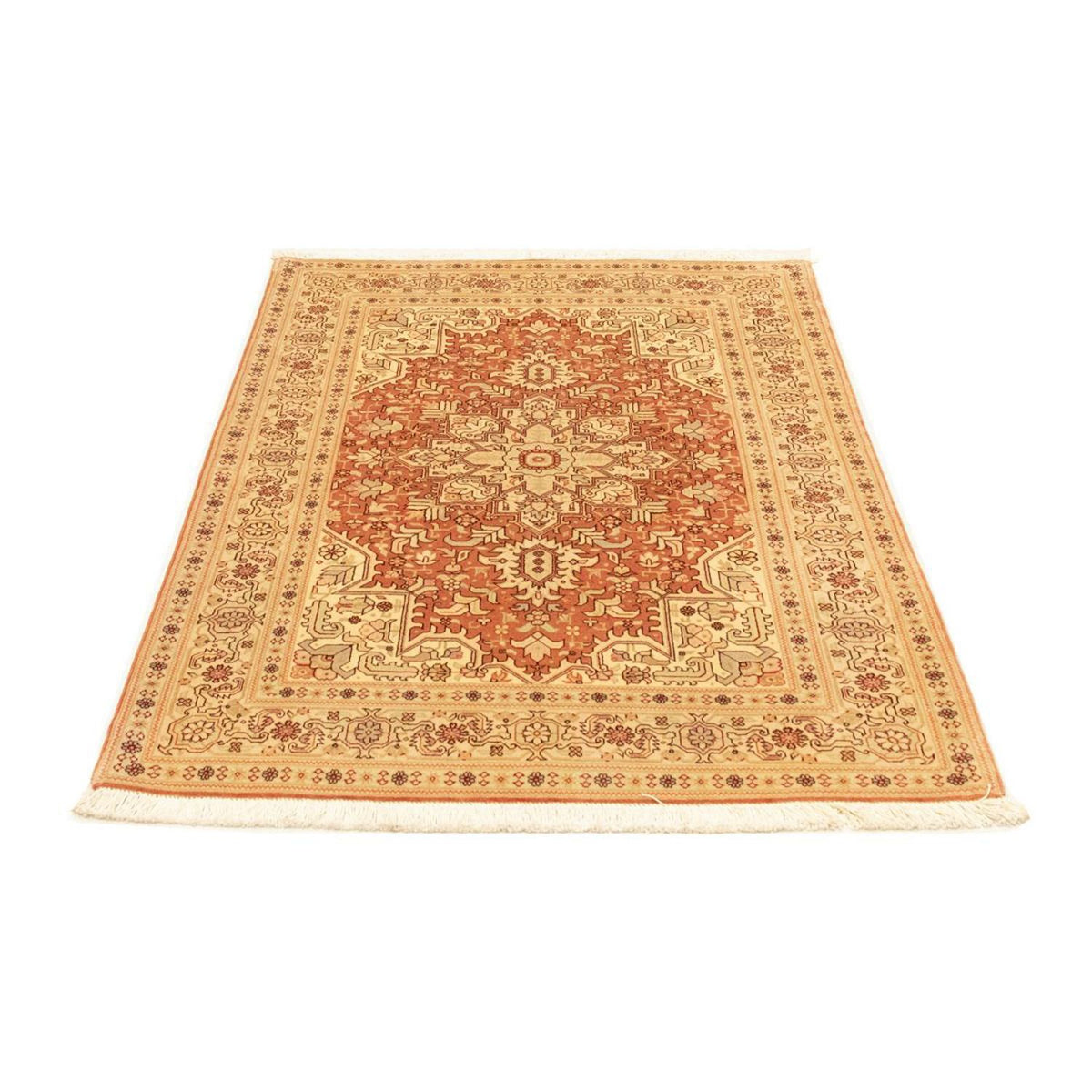 Tapis persan - Tabriz - Royal - 143 x 103 cm - rouille