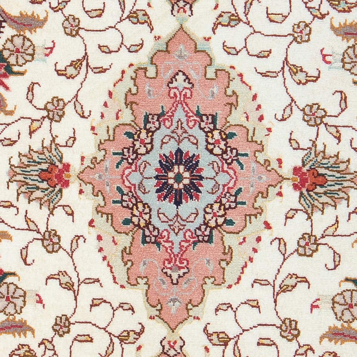 Tapis persan - Tabriz - Royal - 99 x 59 cm - beige