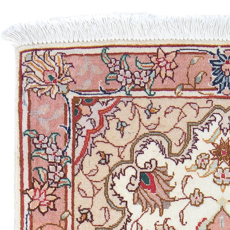 Tapis persan - Tabriz - Royal - 99 x 59 cm - beige