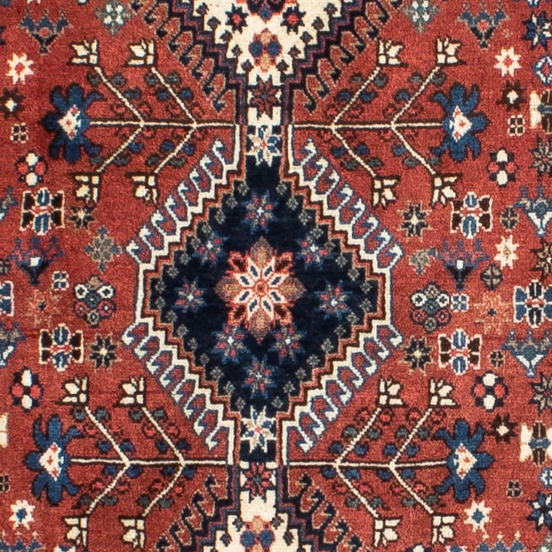 Tapis de couloir Tapis persan - Nomadic - 382 x 83 cm - rouge foncé