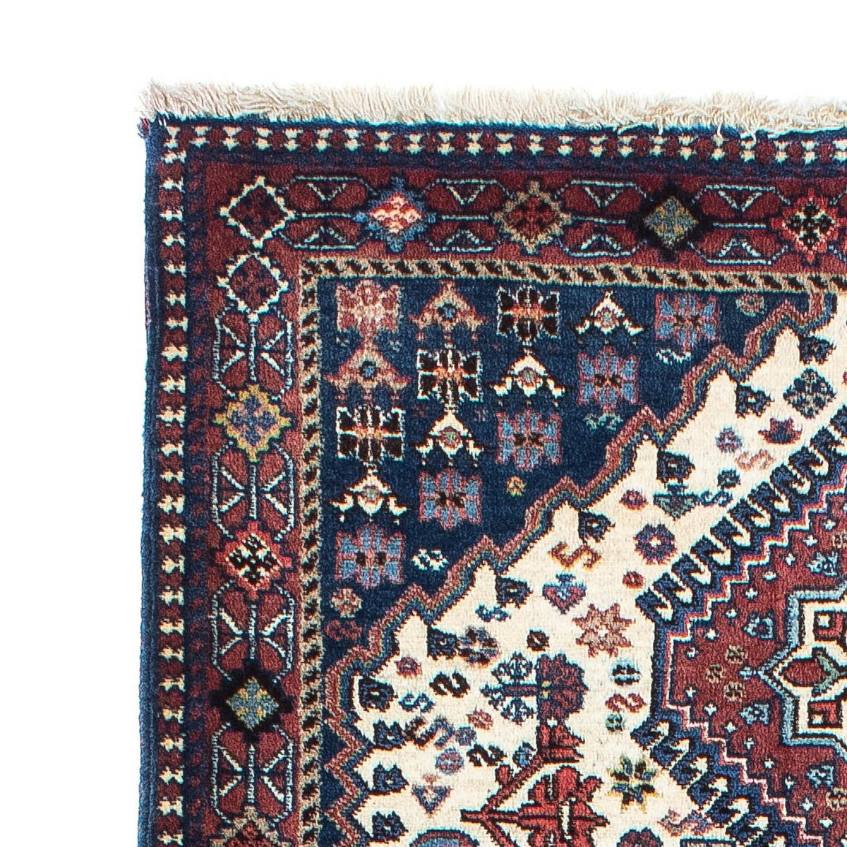 Tapis de couloir Tapis persan - Nomadic - 202 x 85 cm - beige