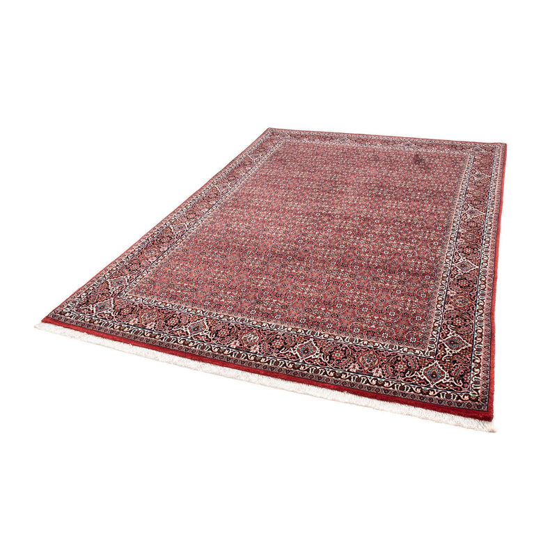 Tapis persan - Bidjar - 240 x 168 cm - rouge foncé