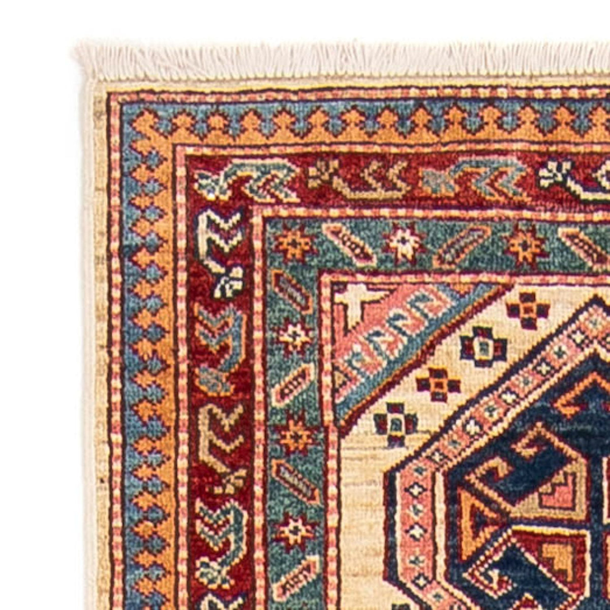 Tapis de couloir Tapis Ziegler - Kazak - 309 x 74 cm - multicolore