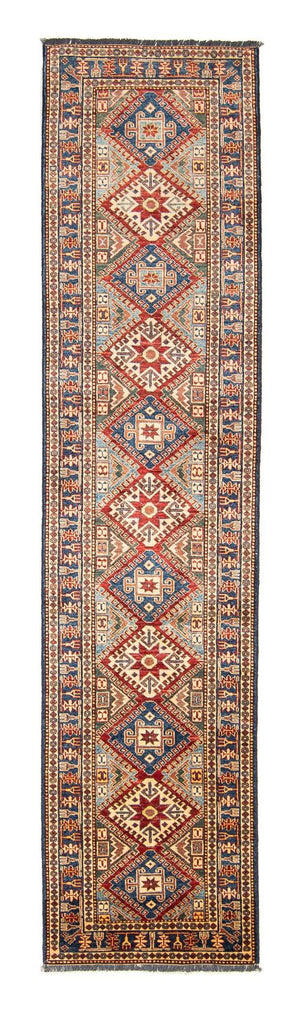 Tapis de couloir Tapis Ziegler - Kazak - 310 x 74 cm - multicolore