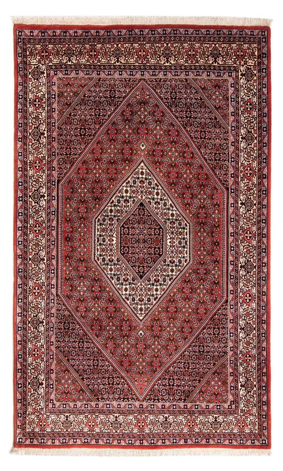 Tapis persan - Bidjar - 263 x 168 cm - rouge