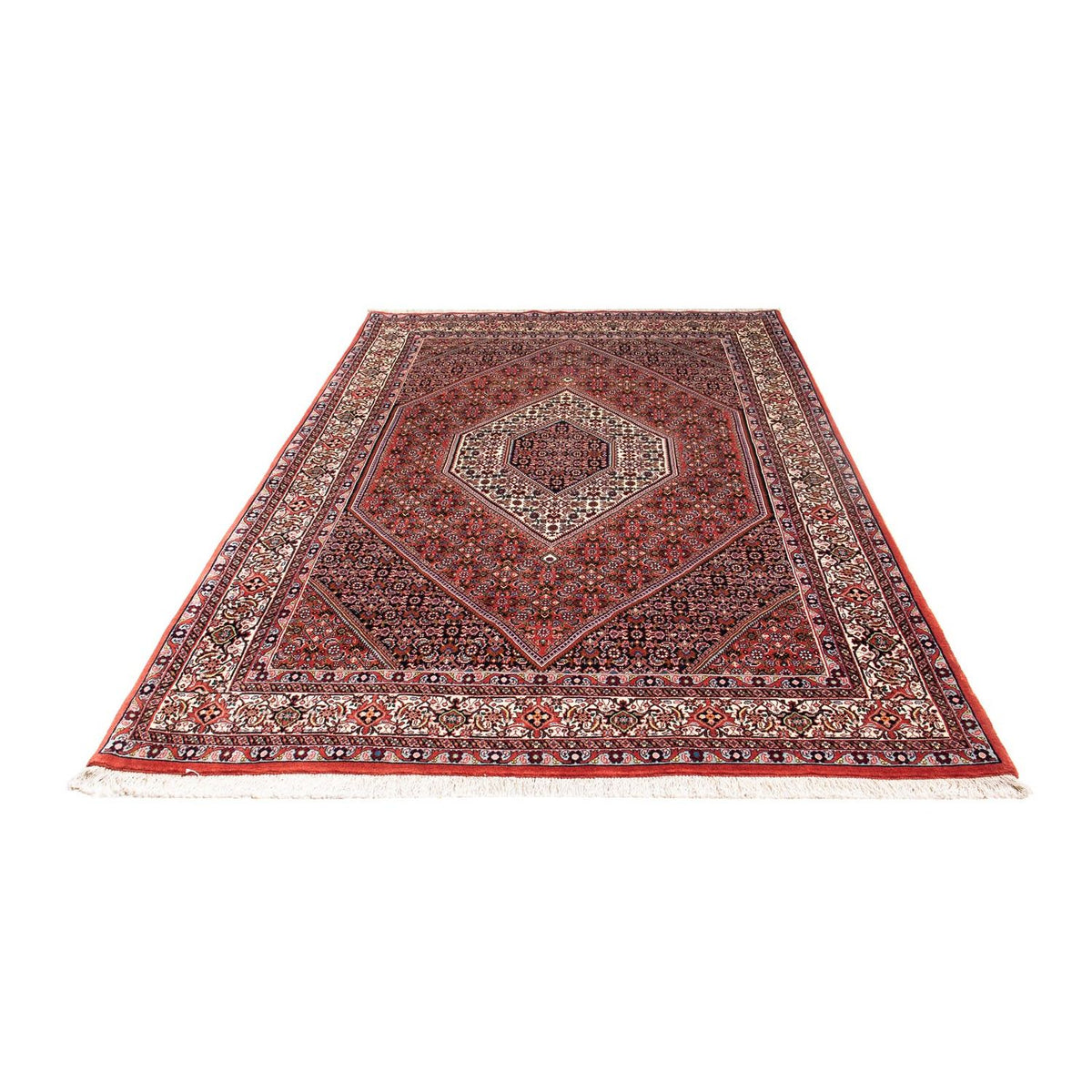 Tapis persan - Bidjar - 263 x 168 cm - rouge