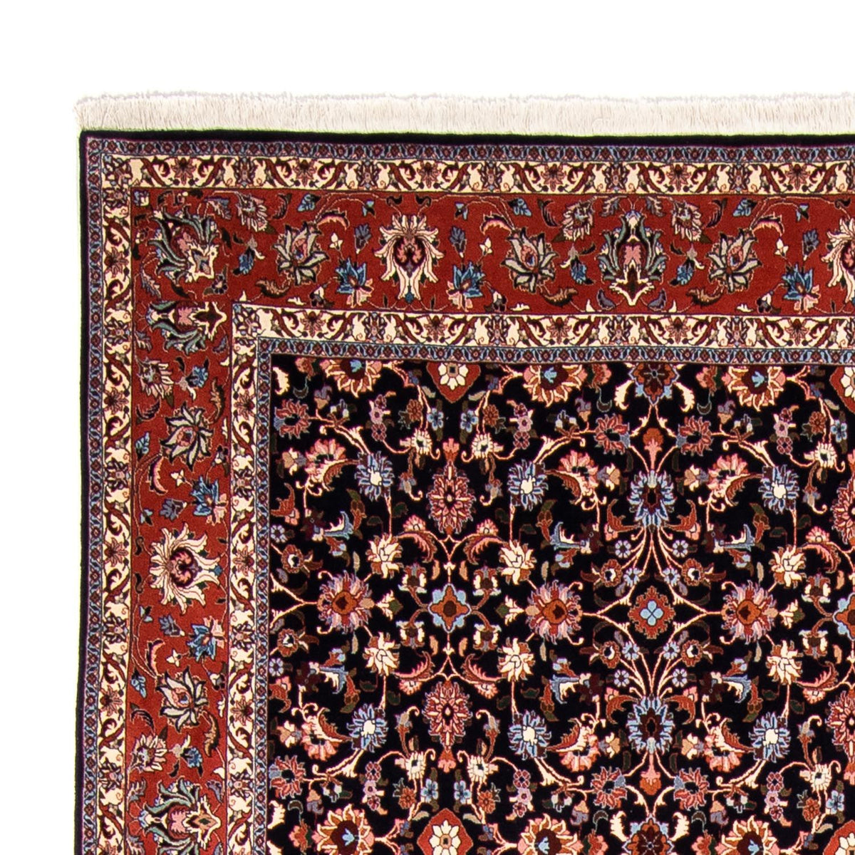Tapis persan - Bidjar - 350 x 243 cm - bleu foncé