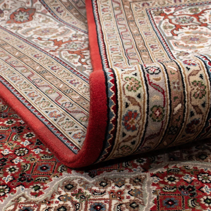 Tapis persan - Tabriz - 304 x 241 cm - rouge foncé