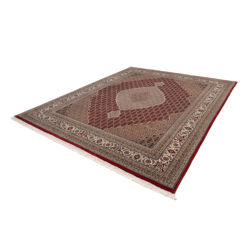 Tapis persan - Tabriz - 304 x 241 cm - rouge foncé